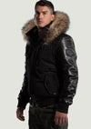Victor Natural Fur | Leather Sleeves